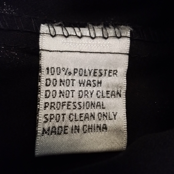 NWT IEENA for Mac Duggal Black & Gold Dot Tiered Ruffle Dress - 12 - Picture 16 of 16